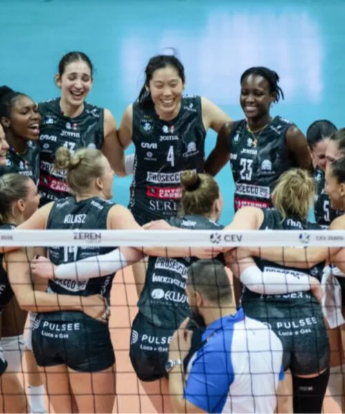 Conegliano inarrestabile, ventiquattresima vittoria consecutiva in Europa