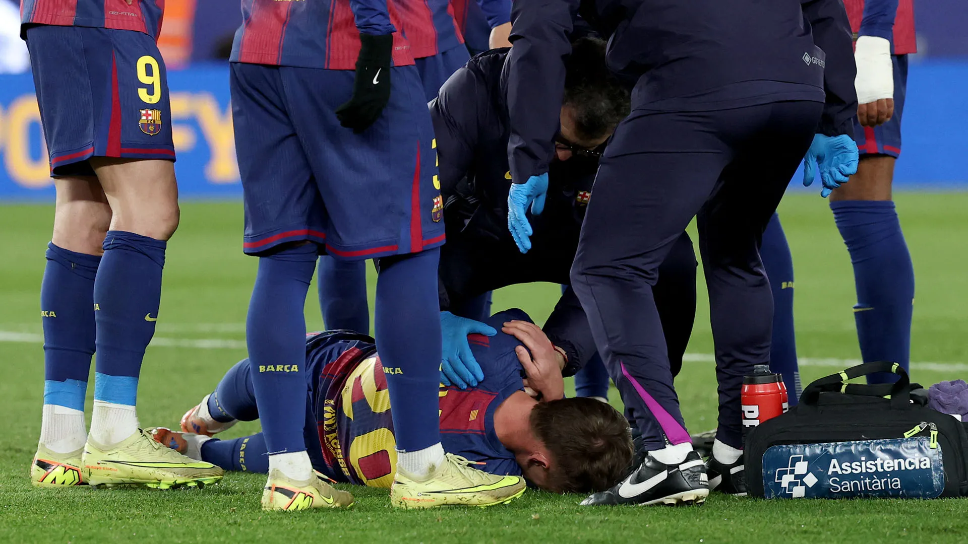 Dani Olmo urla dal dolore, lo stop è lungo
