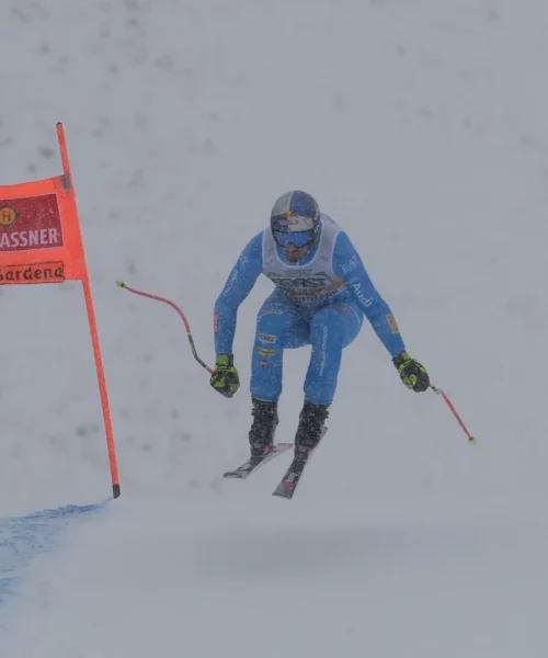 Val Gardena, salta la seconda prova della discesa libera