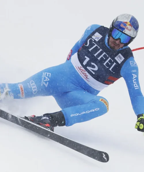 Dominik Paris sfiora il podio sotto una tormenta di neve a Beaver Creek
