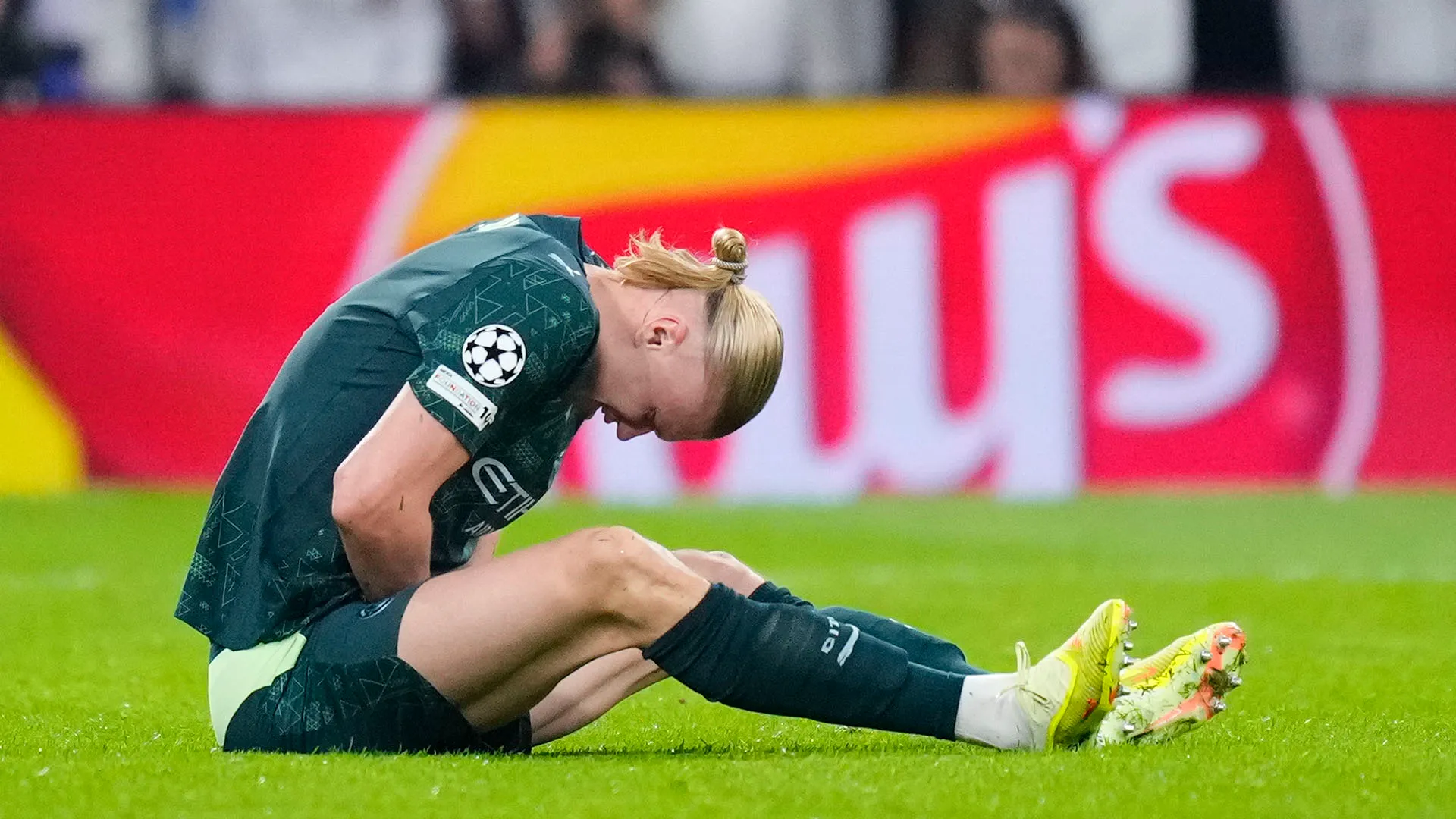 Passato il dolore, il nazionale norvegese è riuscito a riprendere il match