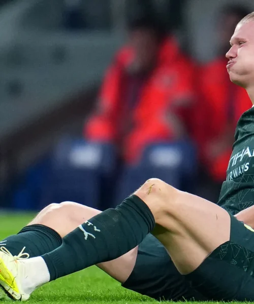 Haaland colpito dove fa più male: momento difficile per il campione. Foto