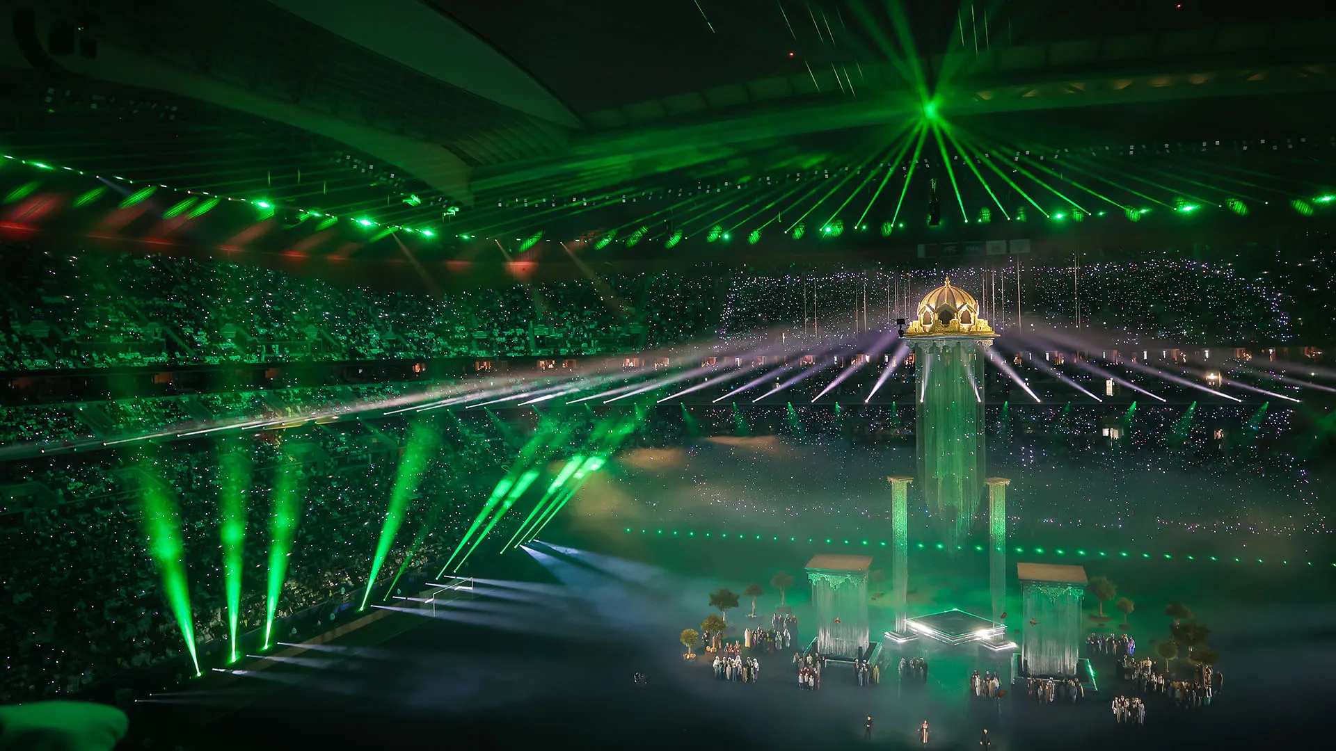 Alla cerimonia hanno partecipato cantanti provenienti da tutta la regione