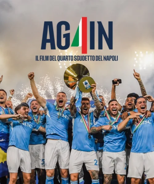 Vigilia di Natale con il Napoli Campione d’Italia: su Sky c’è “AG4IN”, il film del quarto Scudetto
