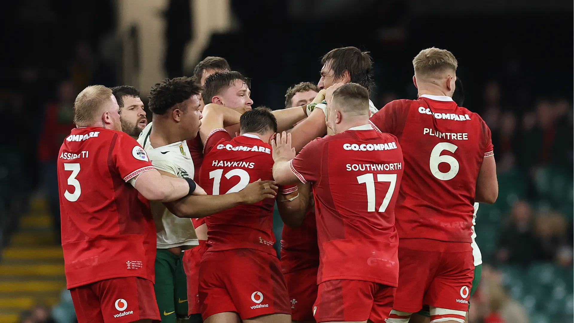 Il gesto condanna il Sudafrica sul piano disciplinare e sportivo: una vittoria incredibile ma macchiata da un atto violento e pericoloso