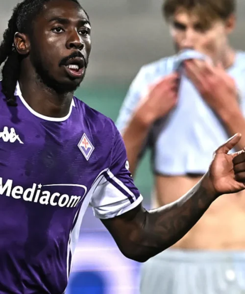 Fiorentina, prima vittoria: manita all’Udinese con doppietta per Moise Kean