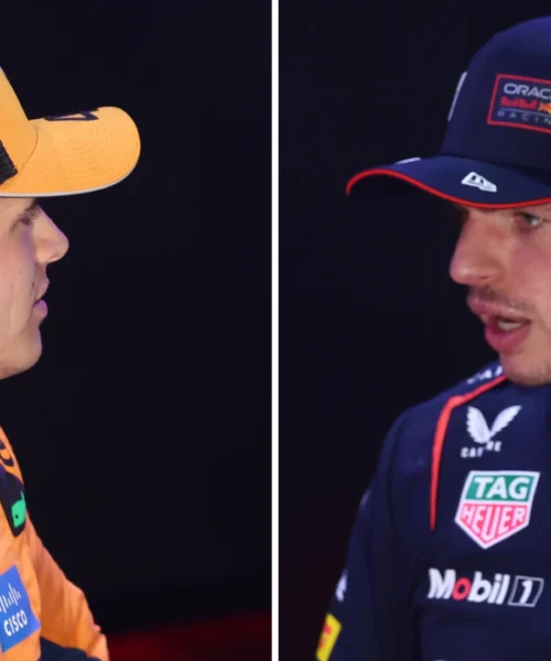 Lando Norris-Max Verstappen, scintille in pista: lo sfogo del pilota della McLaren