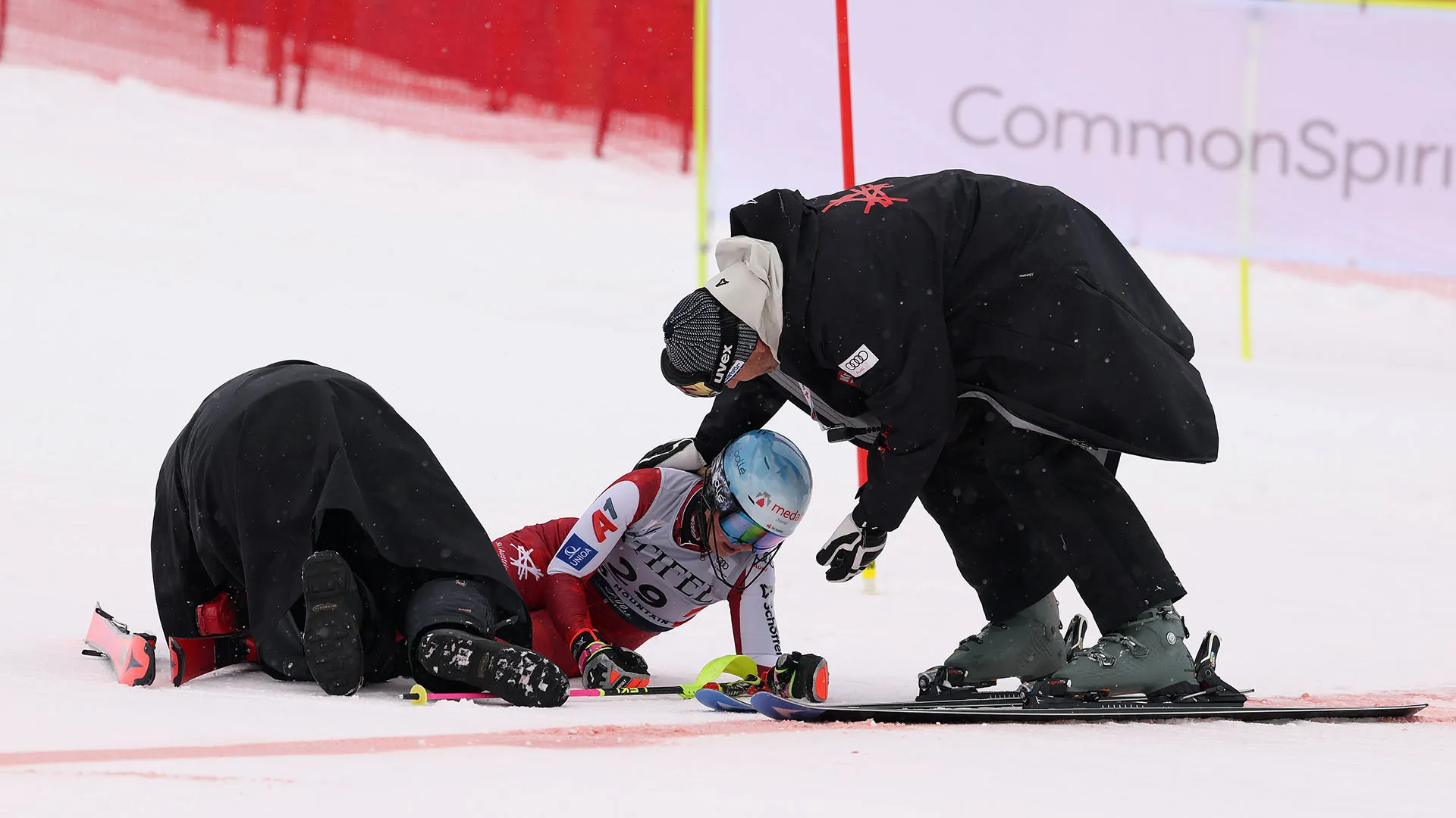 … solo una grande delusione per aver mancato la qualificazione alla seconda manche dello slalom
