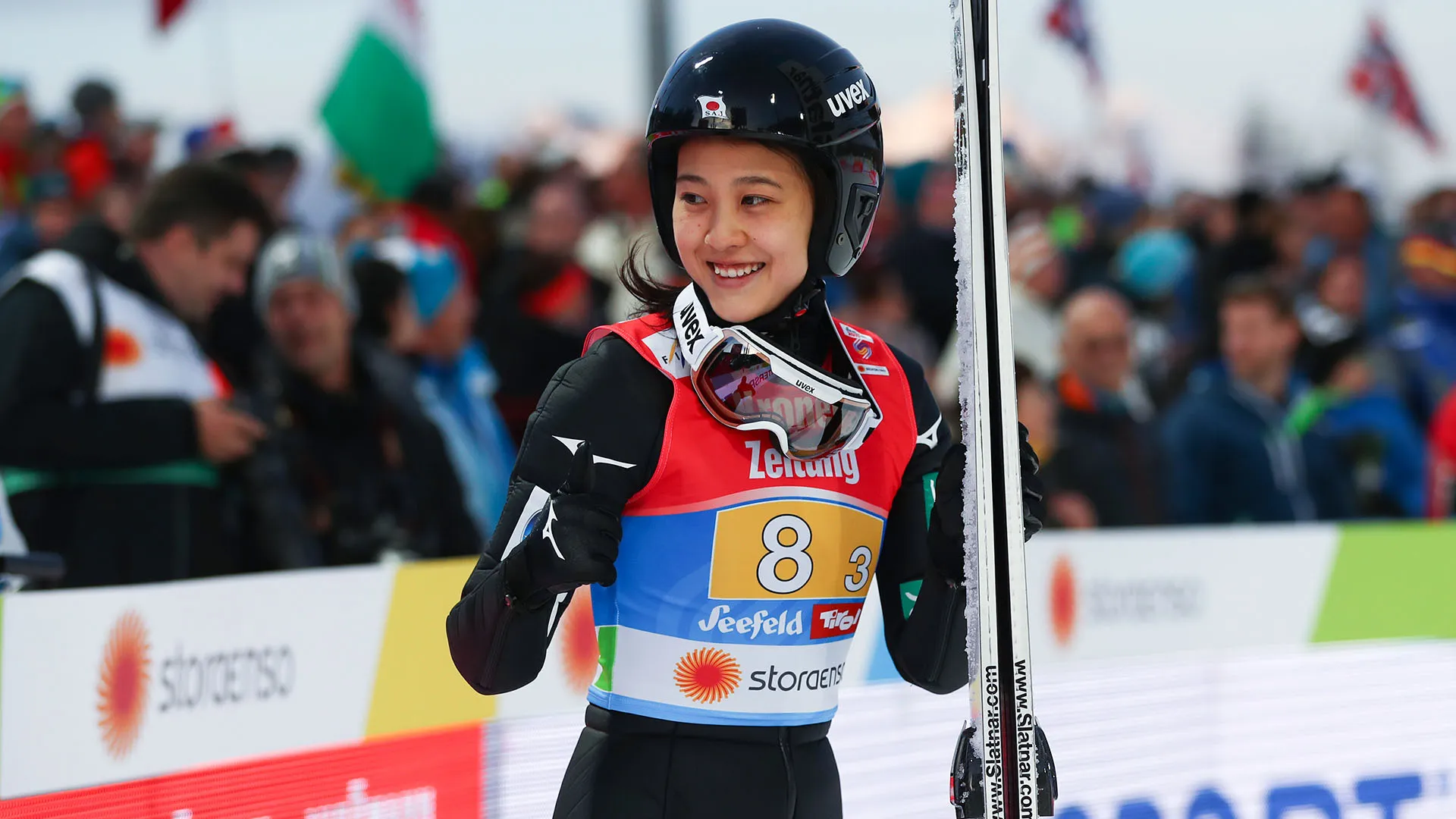 Maruyama è arrivata in seconda posizione