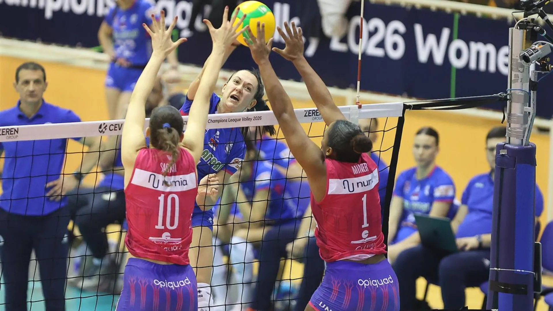 Contro l'Eczacibasi nel prossimo turno tornerà sicuramente titolare.