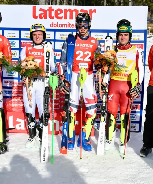 Coppa Europa a Obereggen: Hans Grahl-Madsen firma un altro colpo