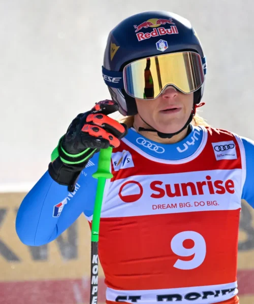 Sofia Goggia beffata da Lindsey Vonn nella discesa di St. Moritz