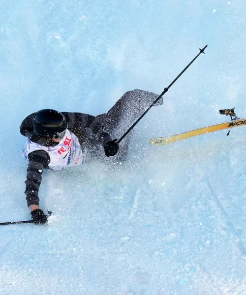 Rovinosa caduta per Tormod Frostad, le foto del grande spavento