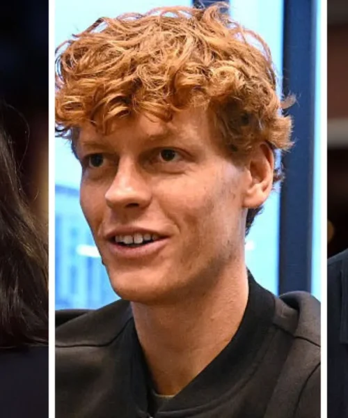Tra Ambra Angiolini e Christian De Sica spunta… Jannik Sinner