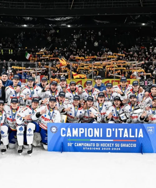 Hockey ghiaccio, Asiago campione d’Italia