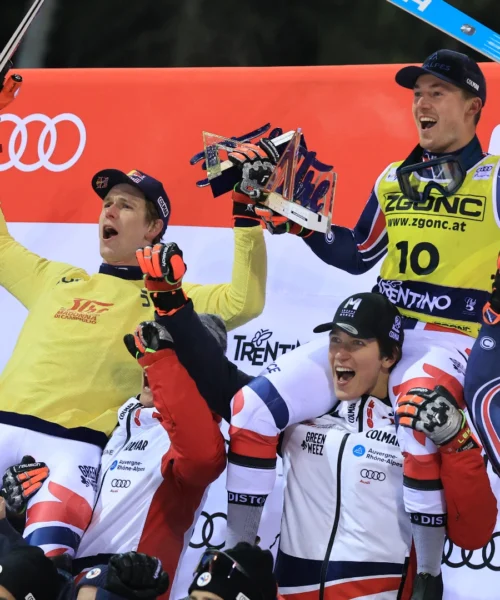 Festa francese a Madonna di Campiglio, Azzurri sottotono