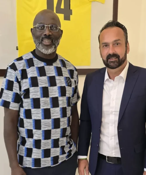 Fabio Lopez incontra in Liberia George Weah: “Una persona eccezionale”