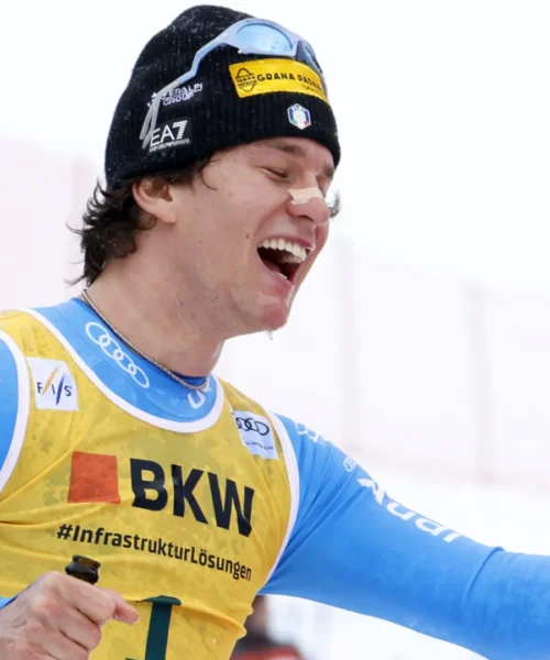 Giovanni Franzoni si consacra campione a Wengen, i suoi numeri