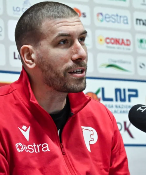 Ivan Buva fa subito una promessa a Pistoia e Pino Sacripanti