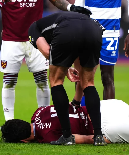 Momenti di terrore per l’ex Stoccarda Konstantinos Mavropanos: le immagini