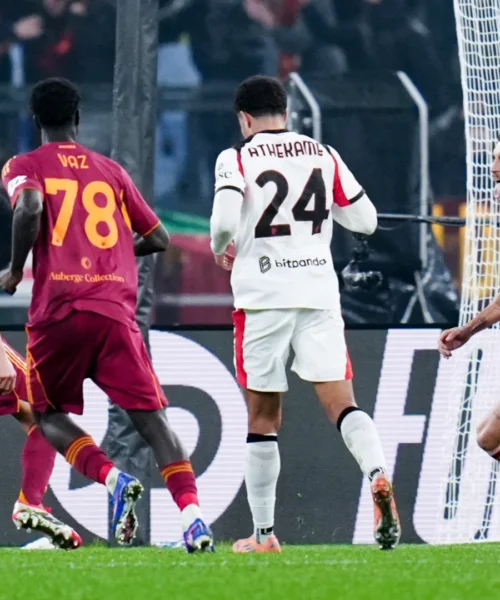 Roma e Milan si frenano a vicenda: all’Olimpico finisce 1-1