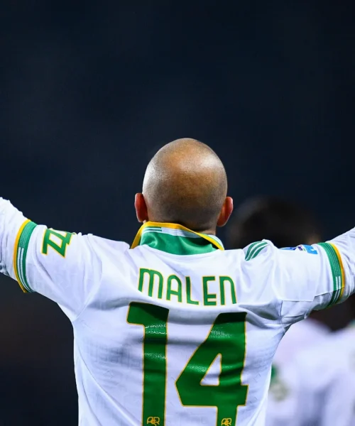 Roma, Malen si presenta: due reti in tre minuti (una annullata)