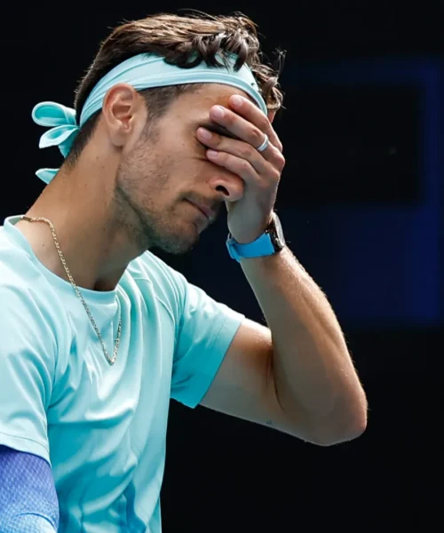 Musetti-Djokovic, il momento in cui tutto è crollato: guarda il video