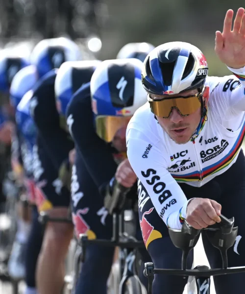 Remco Evenepoel parte forte con la Red Bull-BORA-hansgrohe