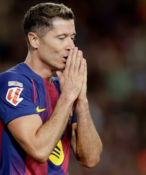 Lewandowski deluso: una situazione del genere non gli accadeva da 15 anni