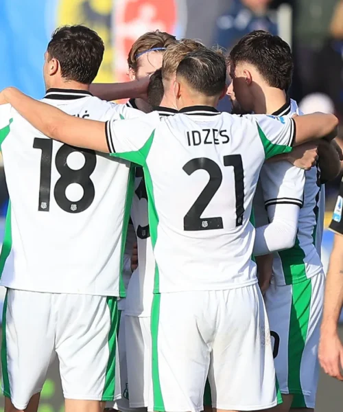 Tris del Sassuolo, si mette malissimo per il Pisa