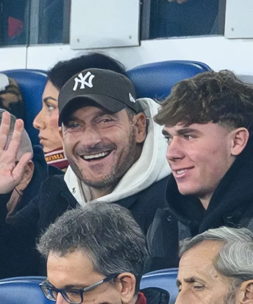 Francesco Totti torna a vedere la Roma dopo oltre due anni