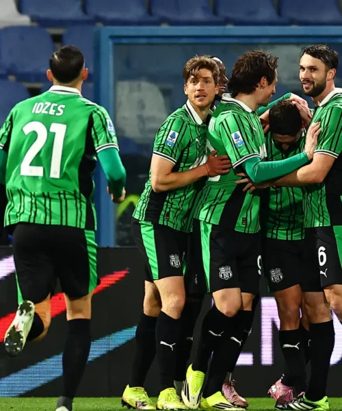 Berardi si accende, il Sassuolo travolge il Verona