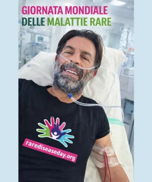Carlo Calcagni manda un messaggio di speranza a chi è colpito da malattie rare