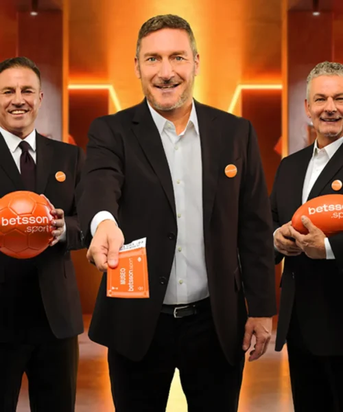 Betsson lancia la nuova campagna con Francesco Totti, Roberto Baggio e Fabio Cannavaro