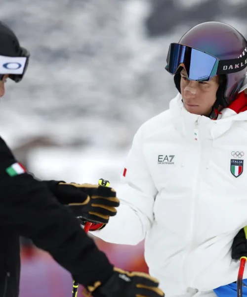 Giovanni Franzoni chiede del ghiaccio, Dominik Paris si sente già pronto