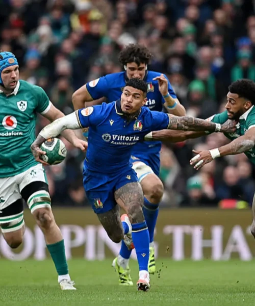 Italrugby, il sogno contro l’Irlanda a Dublino dura solo un tempo