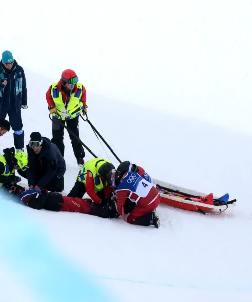 Grande paura per Jiayu Liu