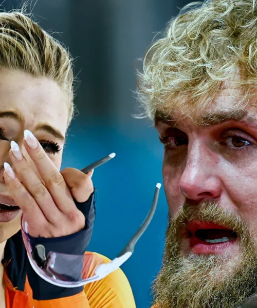 La splendida Jutta Leerdam trionfa, Jake Paul piange in tribuna: le foto