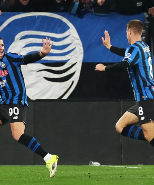 Atalanta in festa, tre sberle alla Juventus fuori dalla Coppa Italia: le foto