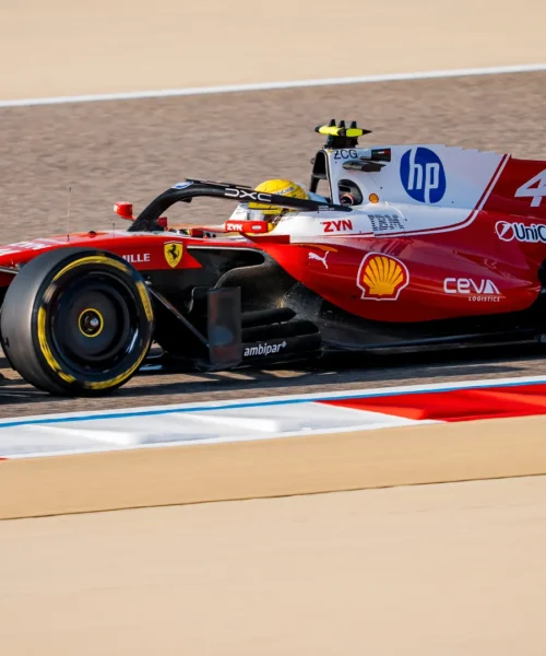 La Ferrari porta in pista la Macarena in Bahrain: Frederic Vasseur se la ride