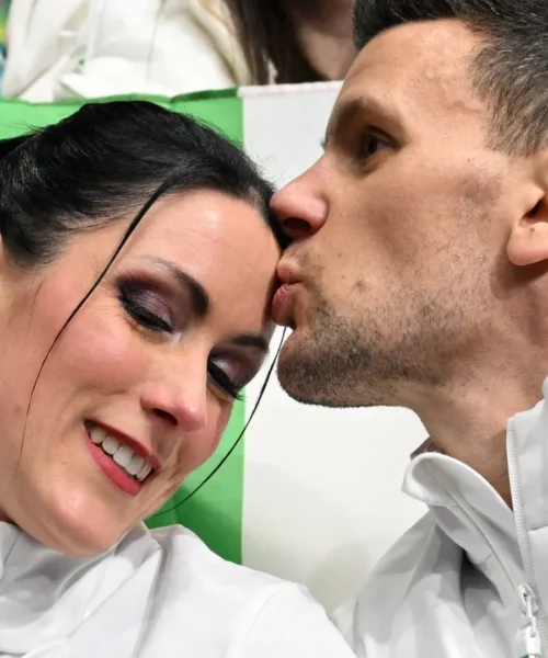 Guignard-Fabbri, la coppia nata su Internet: dalla danza su ghiaccio all’amore