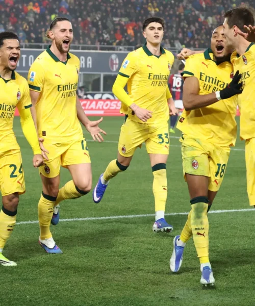 Milan irresistibile a Bologna: fa 3-0 e torna a -5 dall’Inter