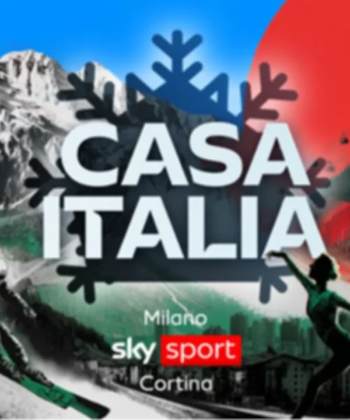 Milano Cortina 2026, Sky Sport diventa “Casa Italia”