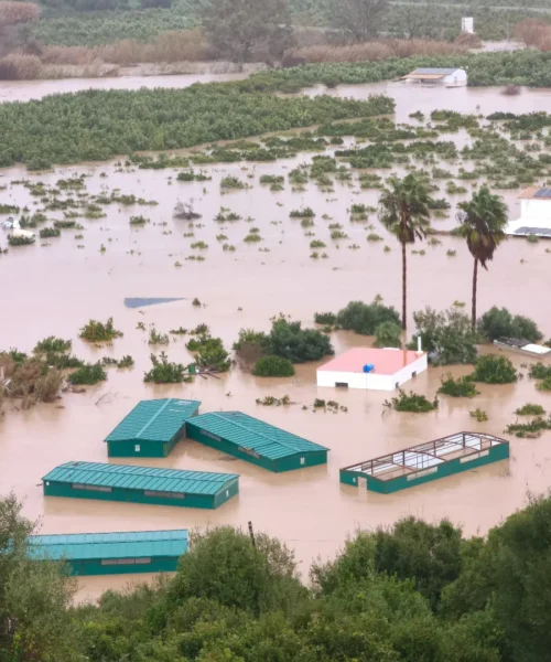 Arriva la tempesta, annullate due partite del campionato spagnolo