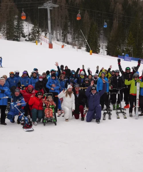 Hol4All: l’Alta Badia modello di inclusione con la Fondazione Allianz e i Campioni Azzurri Mazzel e Ghedina