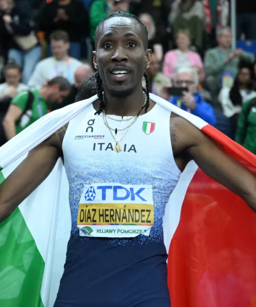 Andy Diaz si conferma campione del mondo di salto triplo indoor