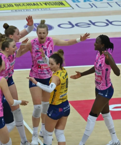 Milano spalle al muro, primo match point scudetto per Conegliano