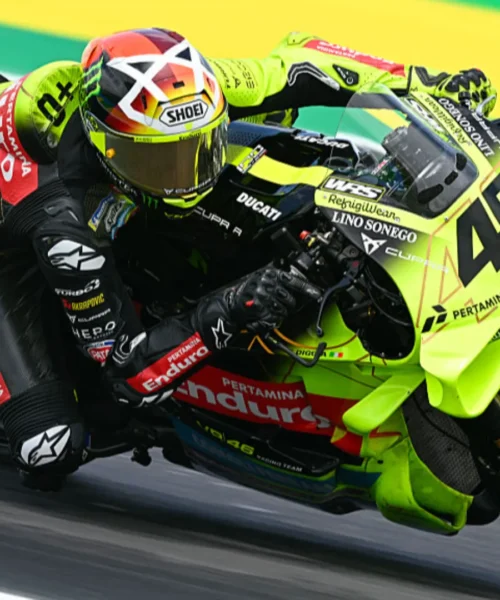 VR46: Di Giannantonio sorride dopo i test a Jerez