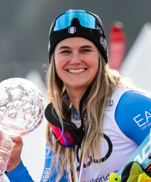 Sofia Goggia, l’applauso di Laura Pirovano