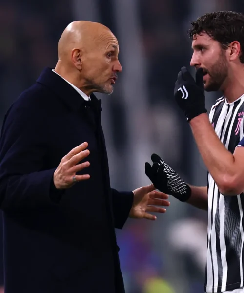 Juventus, Luciano Spalletti “perdona” Manuel Locatelli: “Va bene così”